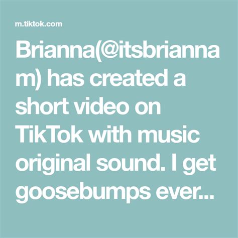 Drues fans began spamming these videos saying the girl deserved the SA, and also got most of the videos on her page removed. . Itsbriannam tiktok